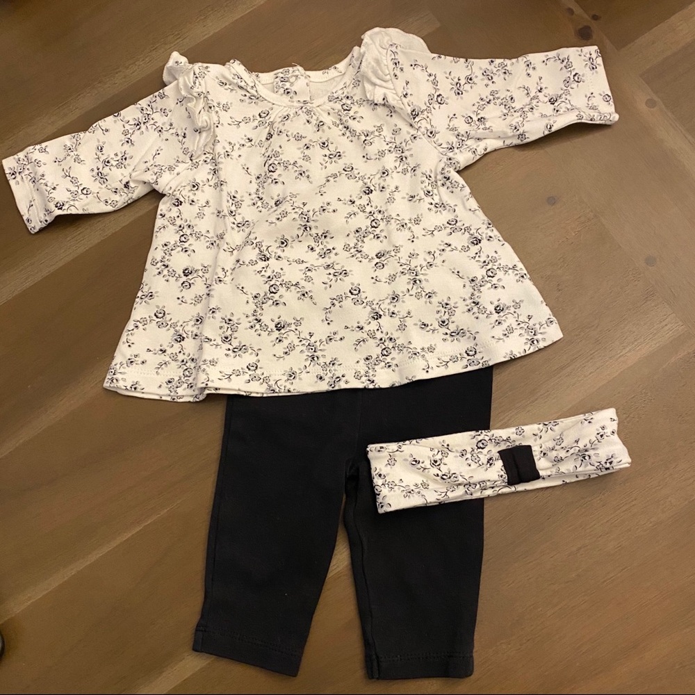 2 for 20💥Little Me 3 Piece Matching Baby Girl Set